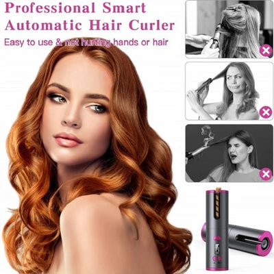 🔥LAST DAY 49% OFF🔥Cordless Automatic Hair Curler⭐Buy 2 Free Shipping